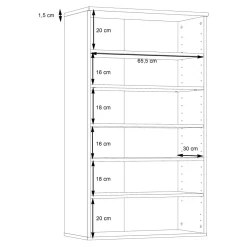 Szafka na buty BOOTS loft
