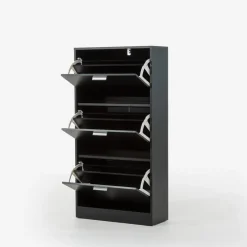 Szafka na buty czarna FUSONARTE