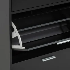 Szafka na buty czarna FUSONARTE