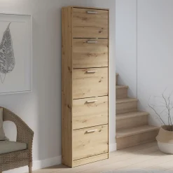 Szafka na buty dąb artisan wysoka NOCII