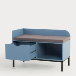 Szafka na buty niebieska SUAVE