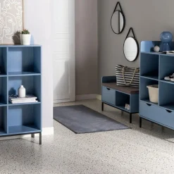 Szafka na buty niebieska SUAVE