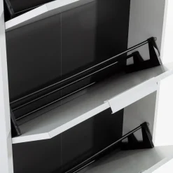 Szafka na buty wysoka i biała ESPRESSO 15 cm