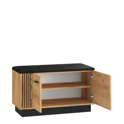 Szafka na buty z tapicerowanym siedzeniem VASCO