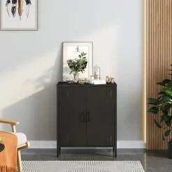 Szafka niska SOLANS czarna