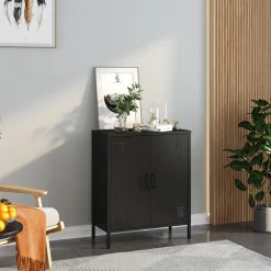 Szafka niska SOLANS czarna