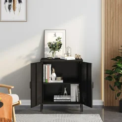 Szafka niska SOLANS czarna