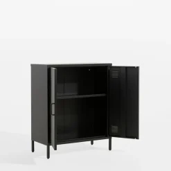 Szafka niska SOLANS czarna