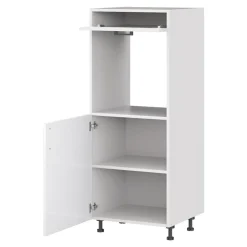 Szafka niska słupek pod piekarnik T/D60SNP L/P biały połysk