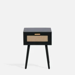Szafka nocna boho czarna CALAMO