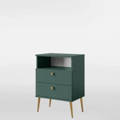 Szafka nocna wysoka zielona HIGH