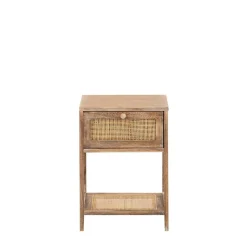 Szafka nocna z plecionką wiedeńską CENERE