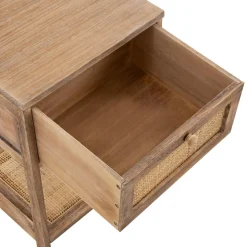 Szafka nocna z plecionką wiedeńską CENERE