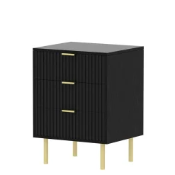 Szafka nocna z ryflowaniem wysoka TOMIE