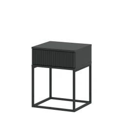 Szafka nocna z szufladą antracyt NOTTE