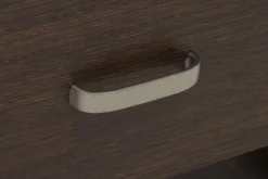 Szafka nocna z szufladą ciemny brąz PARIS