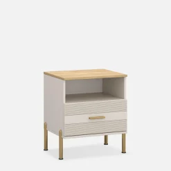 Szafka nocna z szufladą i półką RUBEN