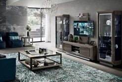 Szafka pod telewizor ELITE DAY srebrna brzoza