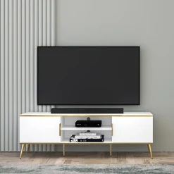 Szafka pod telewizor glamour VITERBO