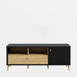 Szafka pod telewizor z ryflowaniem FIXSMILE 138.3 cm