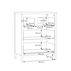Szafka pod umywalkę nablatową IPSARION