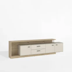 Szafka RTV 3 drzwiowa kaszmir MEOLO