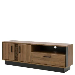 Szafka RTV DORIAN DN1 2D1S z oświetleniem