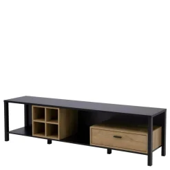 Szafka RTV industrialna szeroka HIGH ROCK