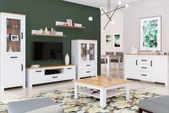 Szafka RTV LANZETTE 2D1 SZ B