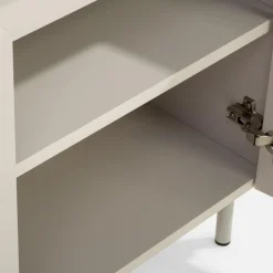 Szafka RTV na metalowych nóżkach TORINO kaszmir