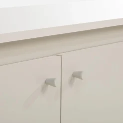 Szafka RTV na metalowych nóżkach TORINO kaszmir