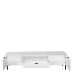 Szafka RTV ryflowana z szufladą WAVE