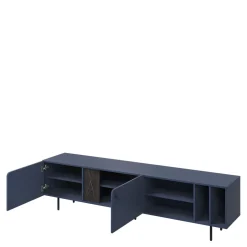 Szafka RTV szeroka granatowa LIV