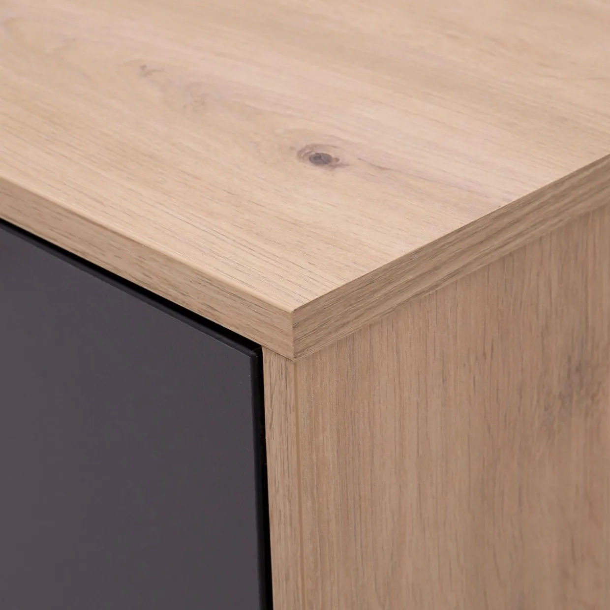 Szafka RTV szeroka z wysokimi nóżkami NEYLE