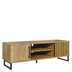 Szafka RTV z lamelami MALMO 141 cm