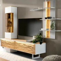 Szafka RTV z oświetleniem BREMEN 200 cm