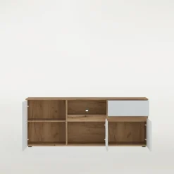 Szafka RTV z ryflowaniem MANILLA 150 cm