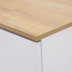 Szafka RTV z ryflowanym frontem PLISSEE 144,8 cm