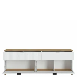 Szafka RTV z ryflowanym frontem PLISSEE 183,8 cm