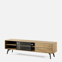 Szafka RTV z witryną SLIDE