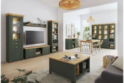 Szafka RTV zielona CAMBRIDGE 2D