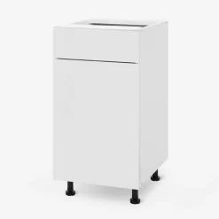 Szafka stojąca BASIC PLUS BP/D40SR1 biały mat