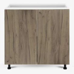 Szafka stojąca BASIC PLUS BP/D80 dark rockfort hickory