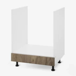 Szafka stojąca pod piekarnik BASIC PLUS BP/D60P dark rockfort hickory