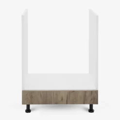 Szafka stojąca pod piekarnik BASIC PLUS BP/D60P dark rockfort hickory