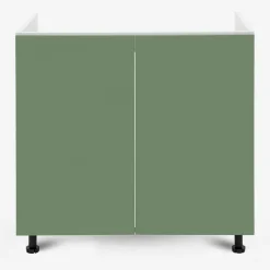 Szafka stojąca pod zlewozmywak BASIC PLUS BP/D80Z smoke green