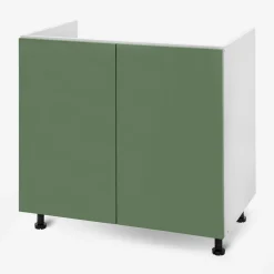 Szafka stojąca pod zlewozmywak BASIC PLUS BP/D80Z smoke green