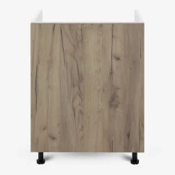 Szafka stojąca pod zlewozmywak BASIC PLUS BP/D60Z dark rockfort hickory