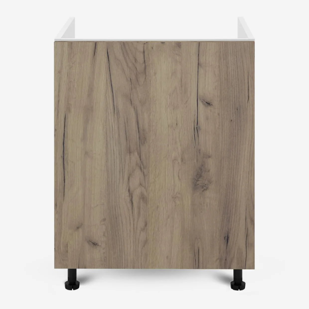 Szafka stojąca pod zlewozmywak BASIC PLUS BP/D60Z dark rockfort hickory