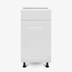 Szafka stojąca z szufladą BASIC PLUS BP/D40SR1 biały mat